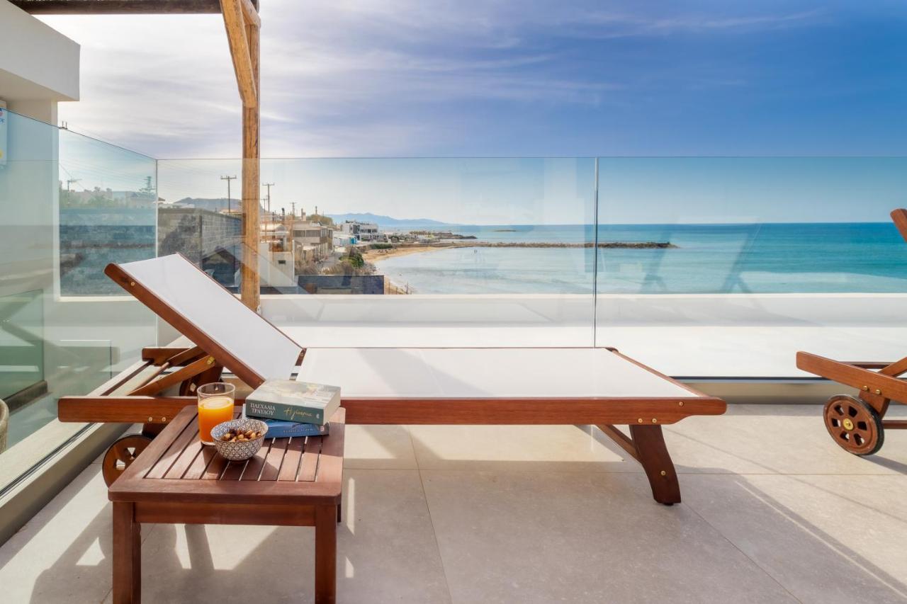 Wave, An Idyllic Seafront Suite By Nirousuites Kokkini Hani Ngoại thất bức ảnh