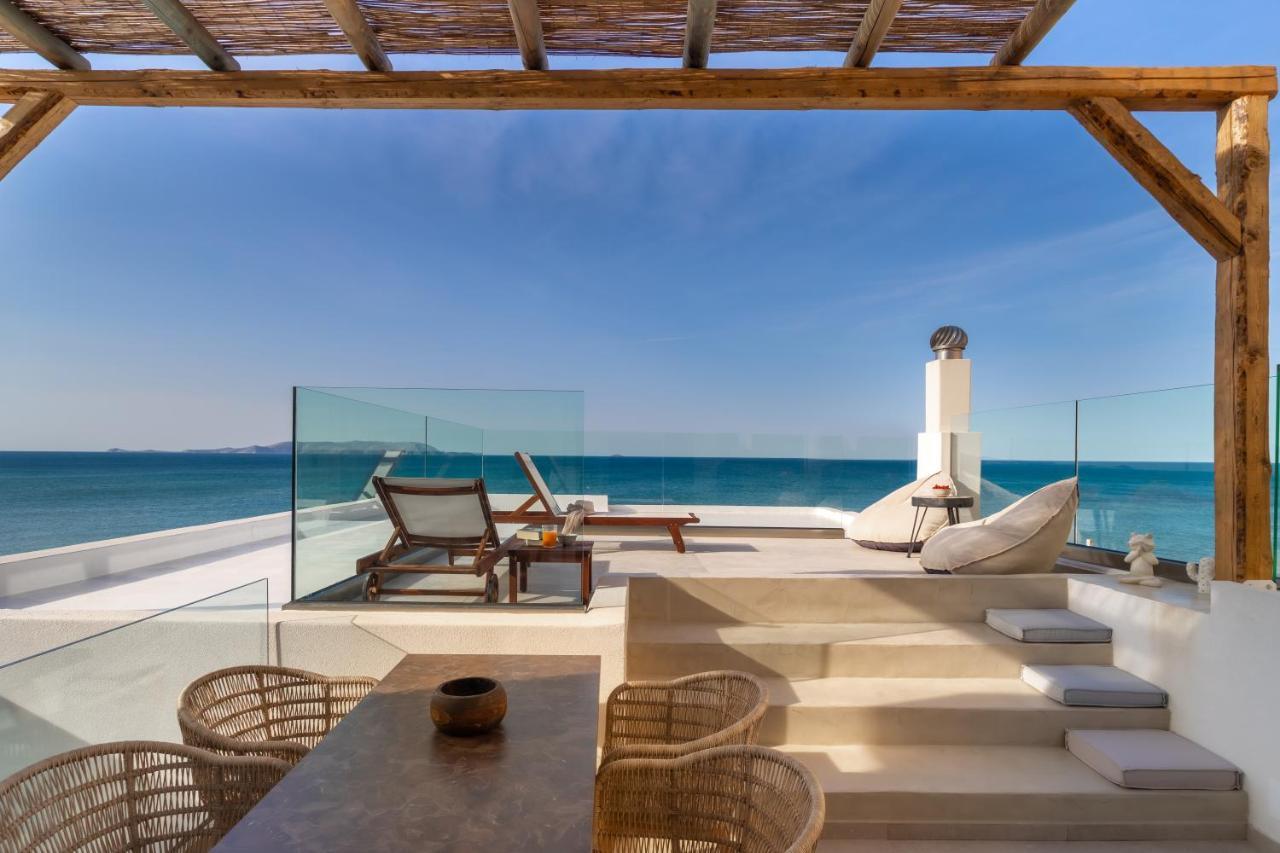 Wave, An Idyllic Seafront Suite By Nirousuites Kokkini Hani Ngoại thất bức ảnh
