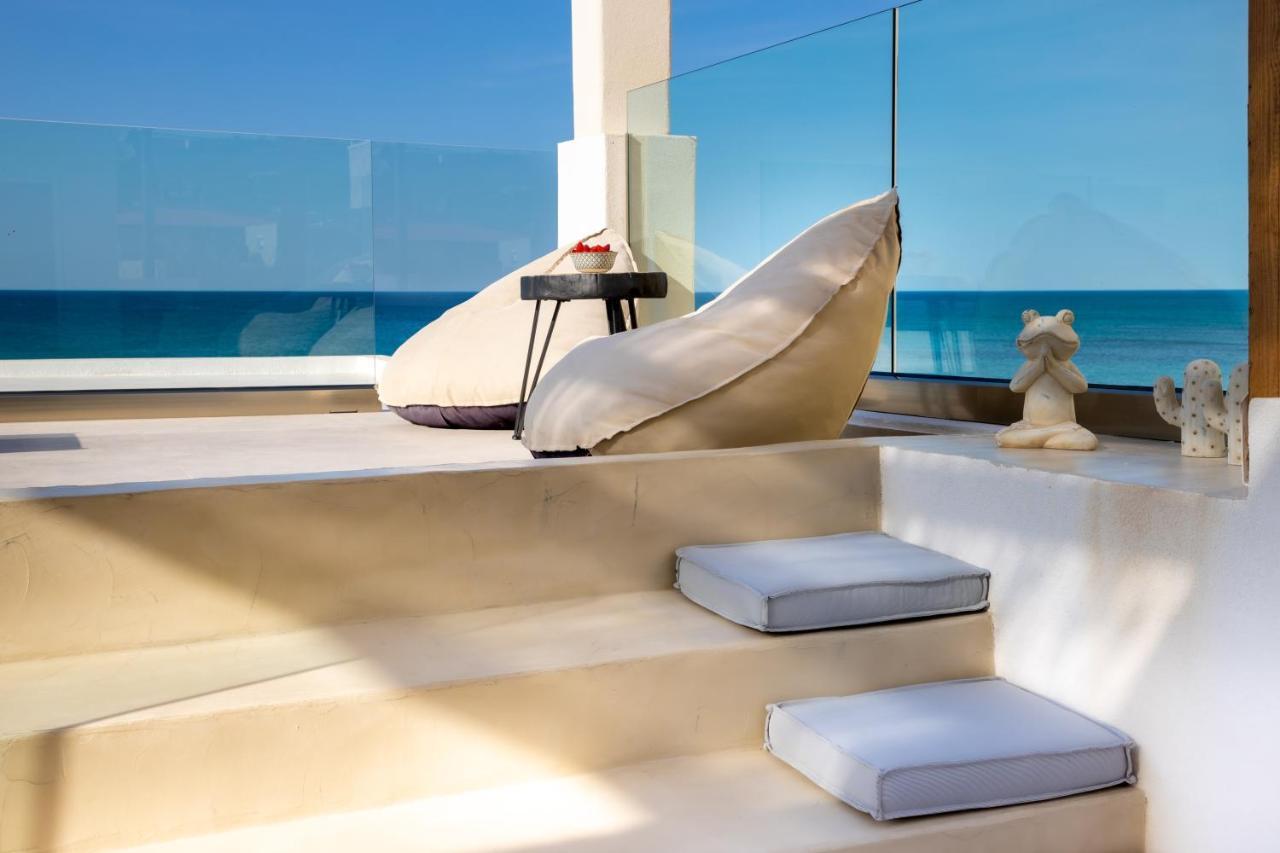 Wave, An Idyllic Seafront Suite By Nirousuites Kokkini Hani Ngoại thất bức ảnh