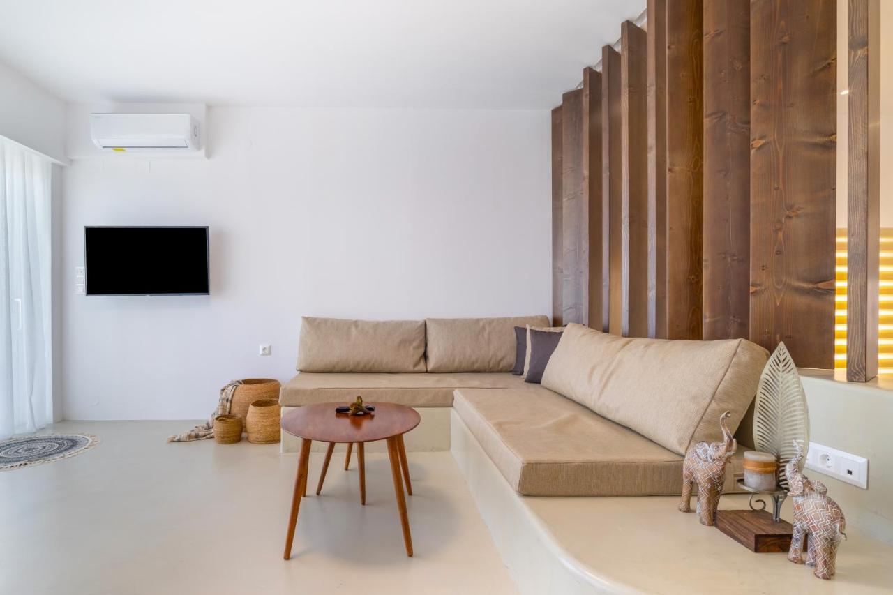 Wave, An Idyllic Seafront Suite By Nirousuites Kokkini Hani Ngoại thất bức ảnh