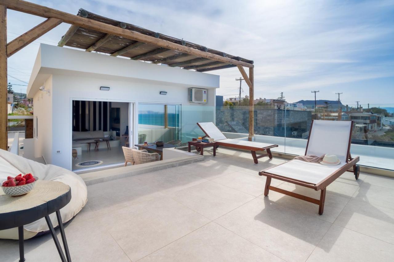 Wave, An Idyllic Seafront Suite Kokkini Hani Ngoại thất bức ảnh
